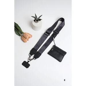 Zenana CLIP & GO CROSSBODY DUO PHONE STRAP & WALLET